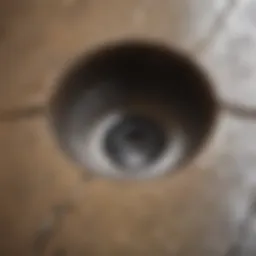Visual representation of clogged drains