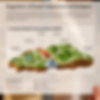 Overview of Land Valuation Techniques A detailed chart showcasing various land valuation methods
