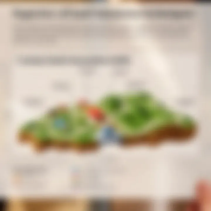 Overview of Land Valuation Techniques A detailed chart showcasing various land valuation methods