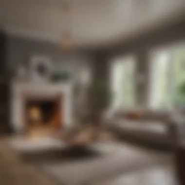 A beautifully staged living room highlighting visual appeal