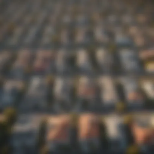 Aerial view of Los Angeles showcasing diverse neighborhoods