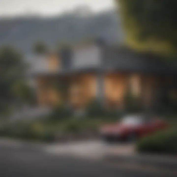Map highlighting desirable locations within Los Angeles