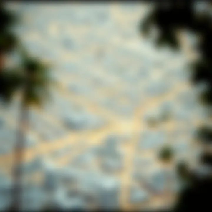 Map of Popular Neighborhoods in Los Angeles A map showcasing popular neighborhoods in Los Angeles