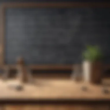 Mathematical Foundations of Area Calculation Mathematical equations on a chalkboard
