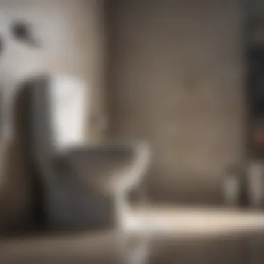 Pouring Hot Water into Toilet Hot water being poured into a toilet bowl