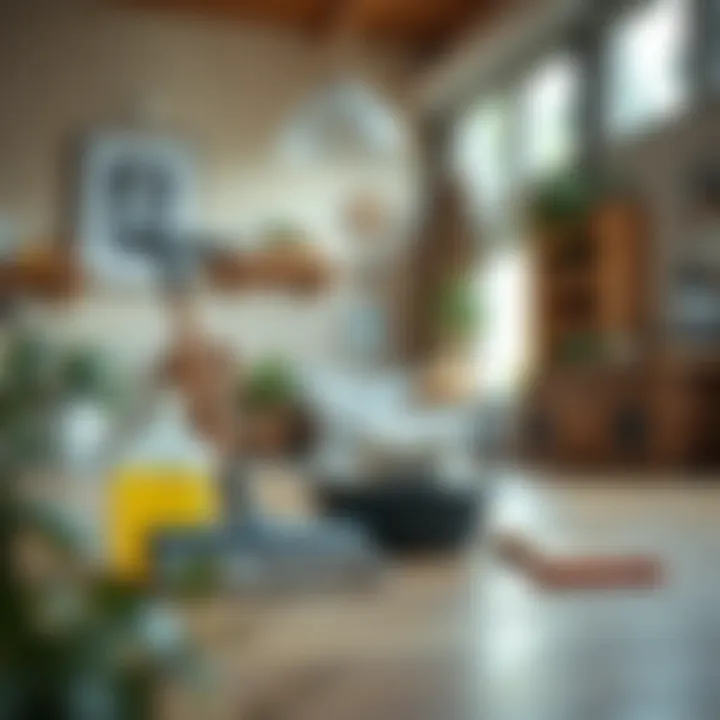 Essential cleaning tools and products for Pergo maintenance