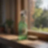 Homemade window cleaning solution