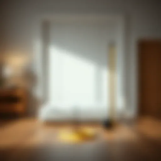 Measuring room dimensions with a tape measure