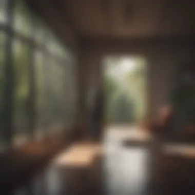 Emotional Readiness for Relocation A serene setting depicting a person reflecting on their moving journey.