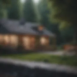 Illustration of budget planning for a new home purchase
