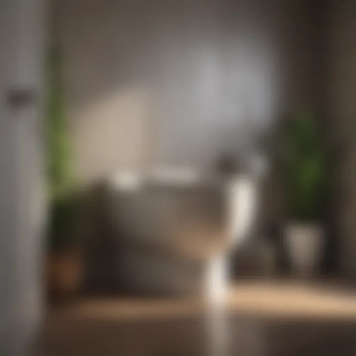 A clean toilet with effective unclogging methods