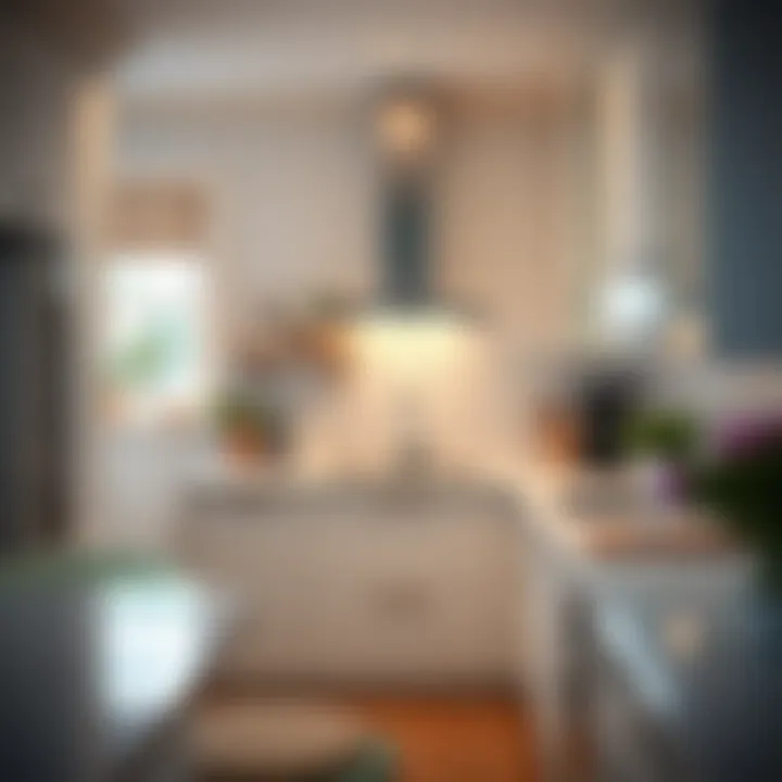 Sparkling kitchen after cleaning