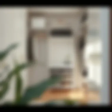 A layout showcasing efficient closet organization strategies