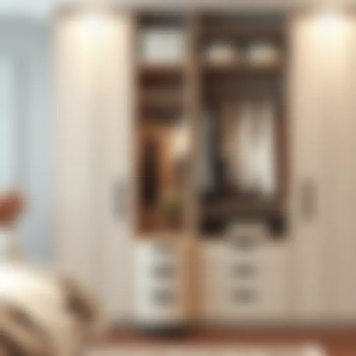 Multifunctional furniture that enhances closet organization