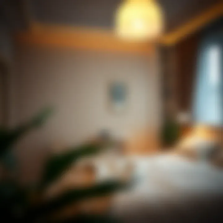 Refreshing and inviting bedroom ambiance