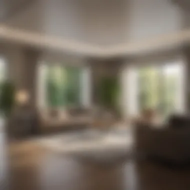 Transform Your Living Space with Deep Cleaning A pristine living room showcasing the results of deep cleaning