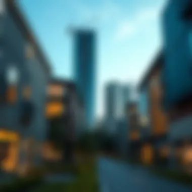 Residential and commercial buildings comparison