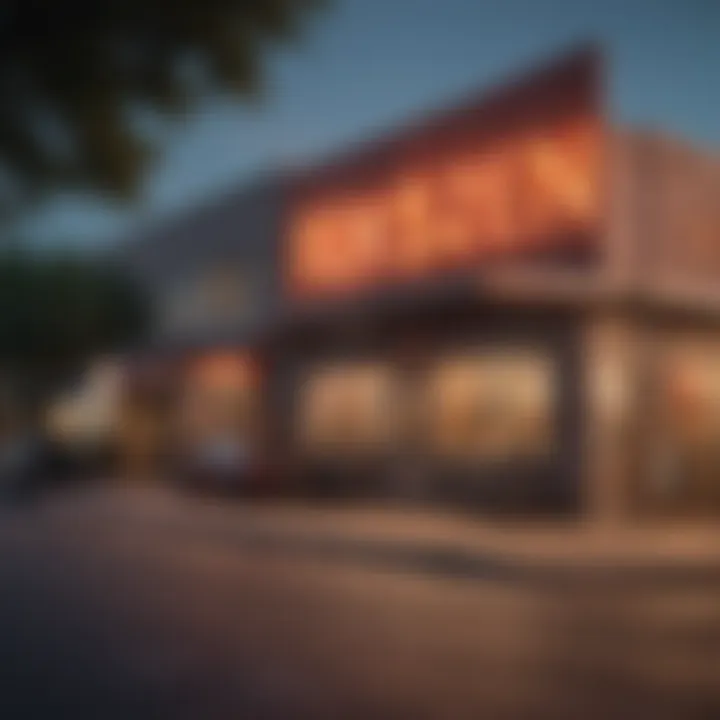 Vibrant scene in the South Congress neighborhood