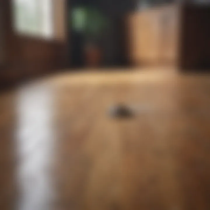 Natural cleaning agents for wood floors
