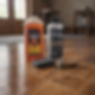Essential Tools for Grease Removal Essential cleaning supplies for hardwood floors
