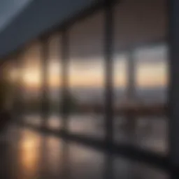 Streak-free finish on glass window
