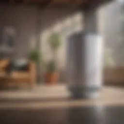 Air purifier enhancing indoor air quality