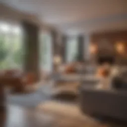 Cozy living room showcasing the comfort of homeownership