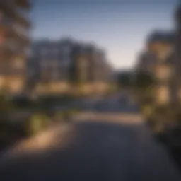 Stunning view of modern apartment complexes in Sylmar
