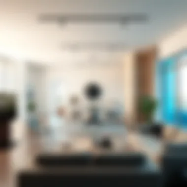 Contemporary Living in Los Angeles Modern apartment interior design showcasing open space and natural light