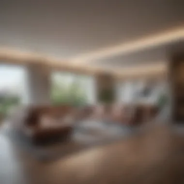 Modern Design in Westwood Apartments Elegant apartment interior showcasing modern design