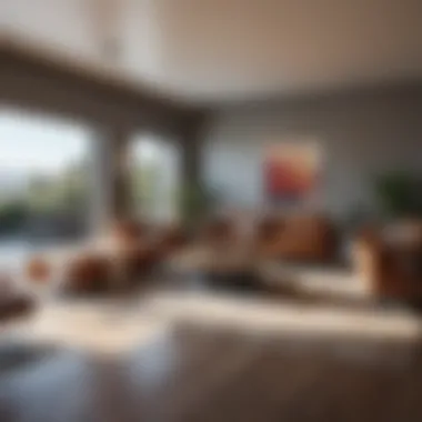 Modern Interior Designs in Bay Area Duplexes Interior design of a contemporary duplex living space