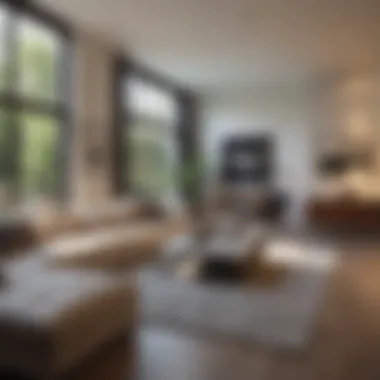 Modern Apartment Design in Beverly Grove Stylish apartment interior showcasing modern design elements