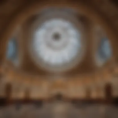 Interior of the Chicago Cultural Center with its stunning dome