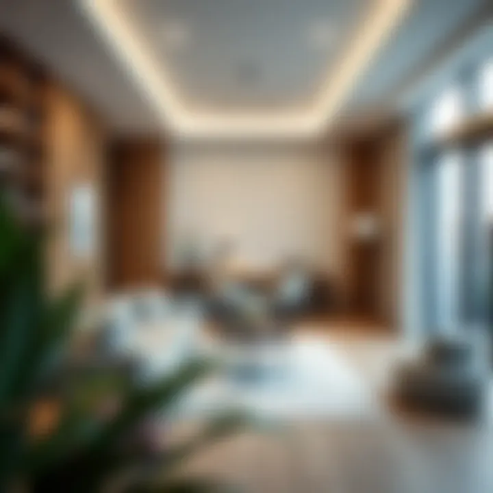 Modern apartment interior showcasing easy approval features