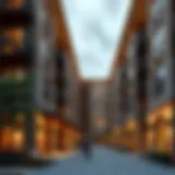 Elegant architectural design of Edmondson Village Apartments