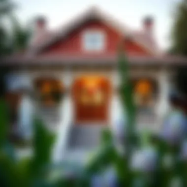 Charming craftsman-style homes in Pasadena surrounded by lush gardens