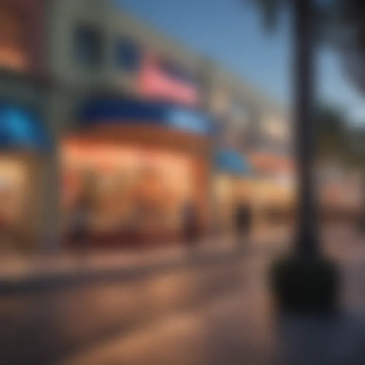 Vibrant Santa Monica shopping scene with local boutiques