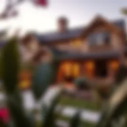 Charming rental home showcasing diverse architectural styles