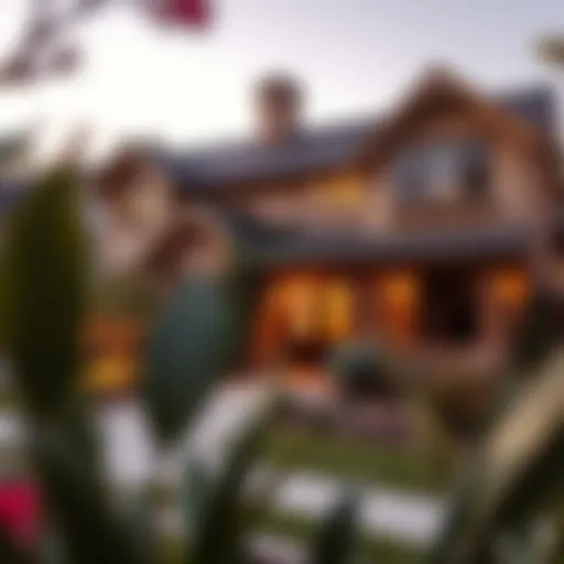 Diverse Architectural Styles in Rental Homes Charming rental home showcasing diverse architectural styles