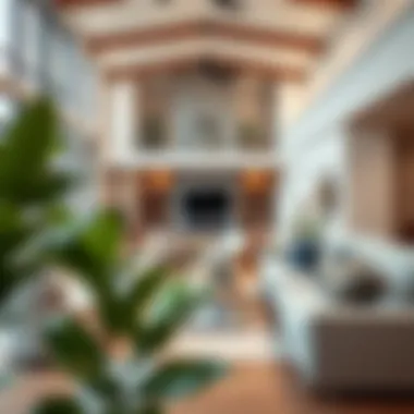 Modern Decor in Rental Properties Welcoming living room of a rental property with modern decor