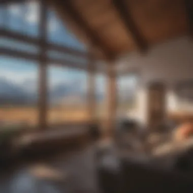 Stunning mountain views from a rental property in Colorado