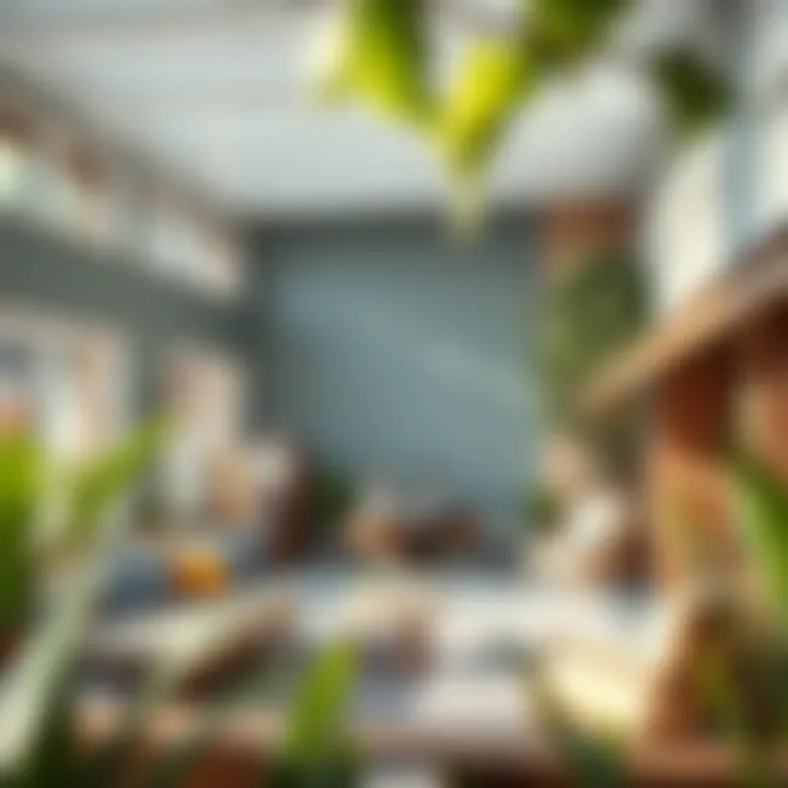 Community gathering area within Northwood Hills Apartments