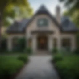 Charming architectural details of Little Forest Hills