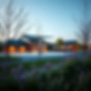 Scenic park in Cherry Creek with recreational facilities