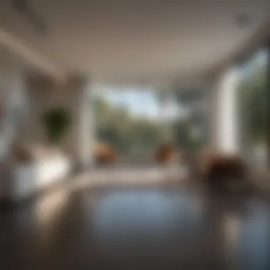 Modern Interior Designs in Bel Air Interior design of a modern rental property in Bel Air