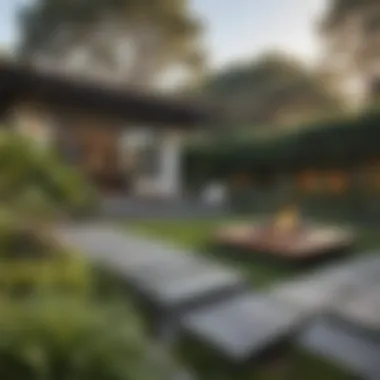 Charming Outdoor Spaces in Bel Air Charming outdoor space of a rental home in Bel Air