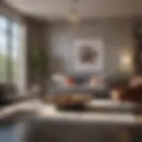 Modern interior design of a studio apartment