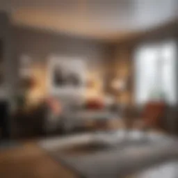 Cozy and welcoming room interior