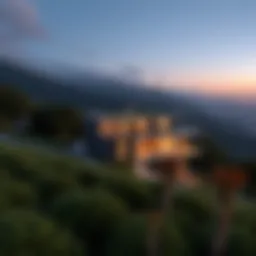 A serene landscape view of an exclusive off-market property.