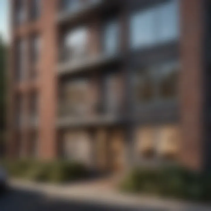 Well-maintained apartment exterior showing care and attention